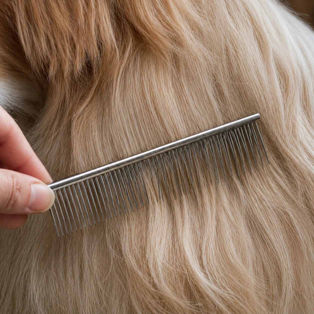 How to Brush a Long-Haired Dog Without Causing Knots